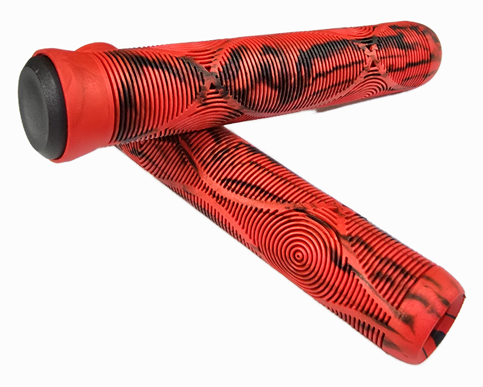 картинка Грипсы для самоката G2 165 мм, черный/красный от магазина STANT